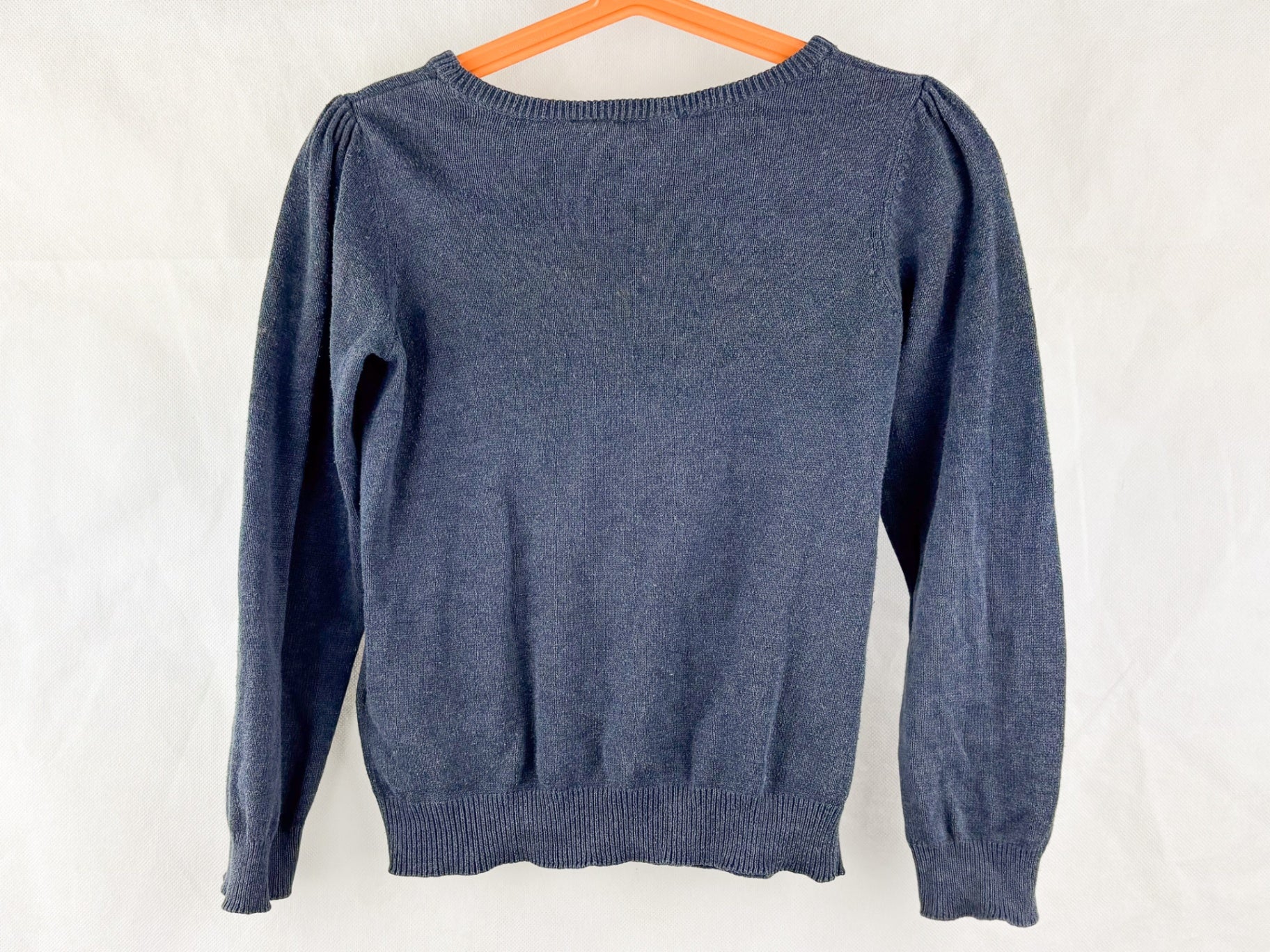 Pullover Blau mit schleifen Muster - 110/116