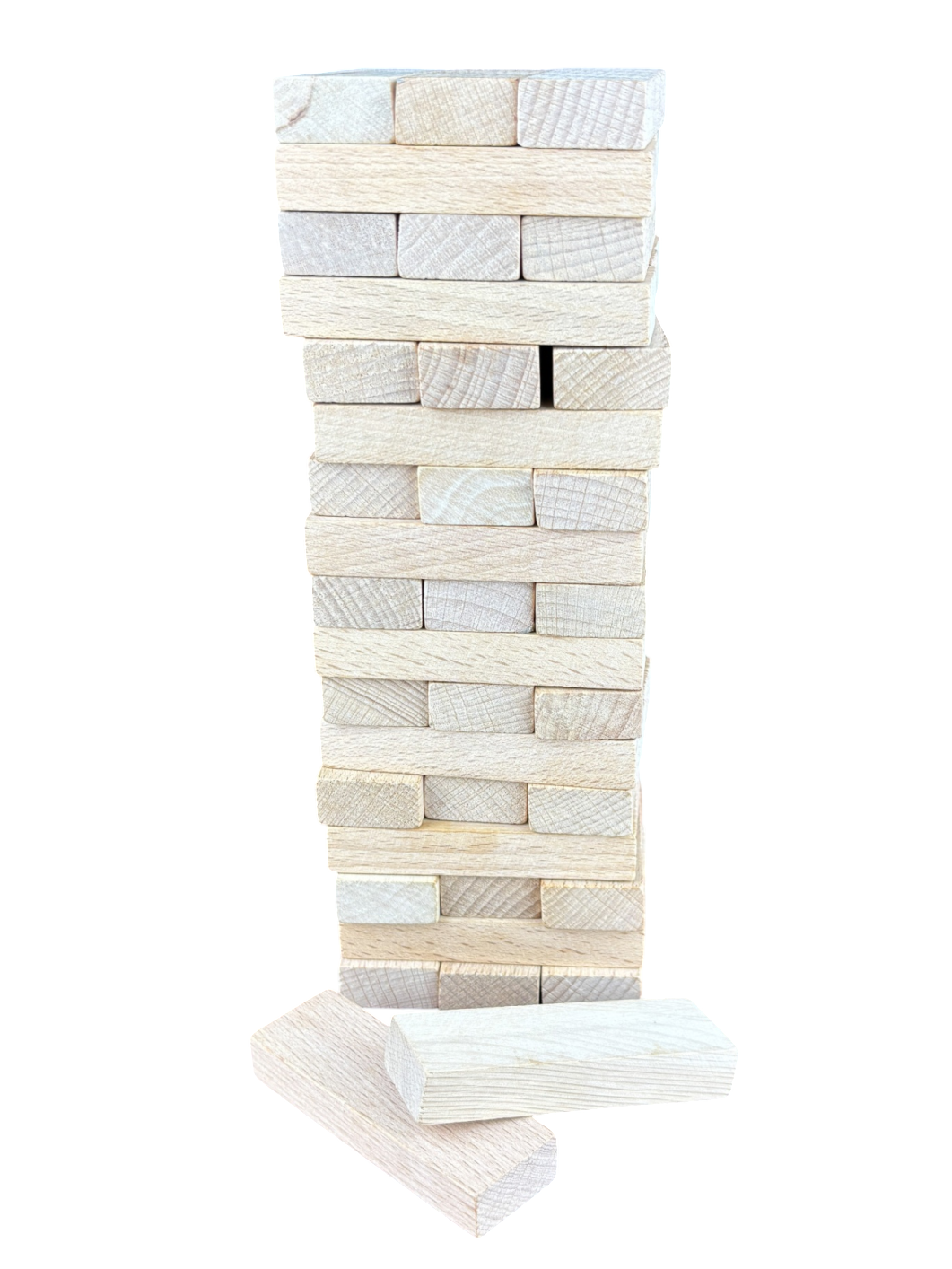 Simba Holzturm Stapelspiel, Gut (53 von 57 Holzsteine)
