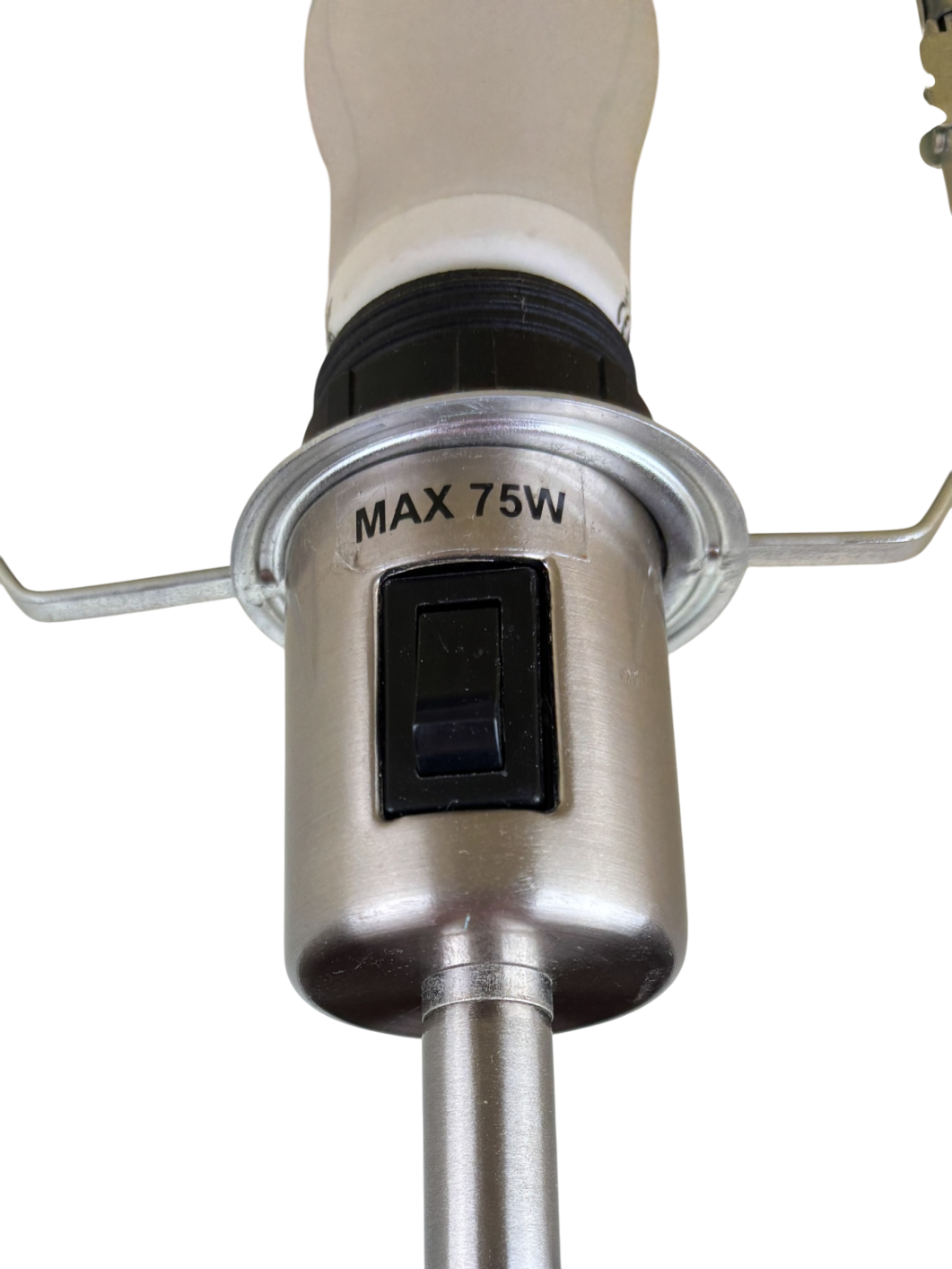 Ikea Stehlampe mit Schirm, Metallsockel - sehr gut