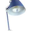 Schreibtischlampe, Metall, blau - Akzeptabel