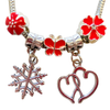 Modeschmuck, Armband Kinder Rot