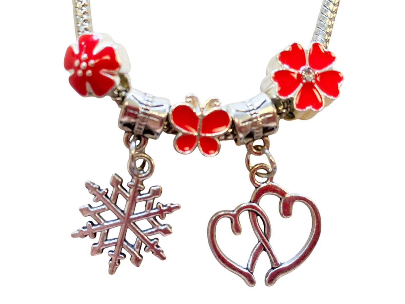 Modeschmuck, Armband Kinder Rot