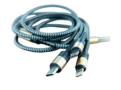 USB-Ladekabel 3-Fach