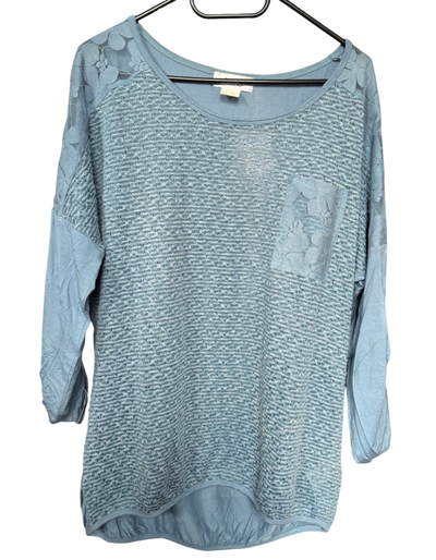 Unbekannt Pullover Dünn Hellblau - ,
