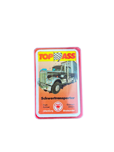 Kartenspiel TOP ASS Quartett - Schwertransporte