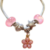 Armband Kinder Durchsichtig Rosa, Neu ohne Etikett