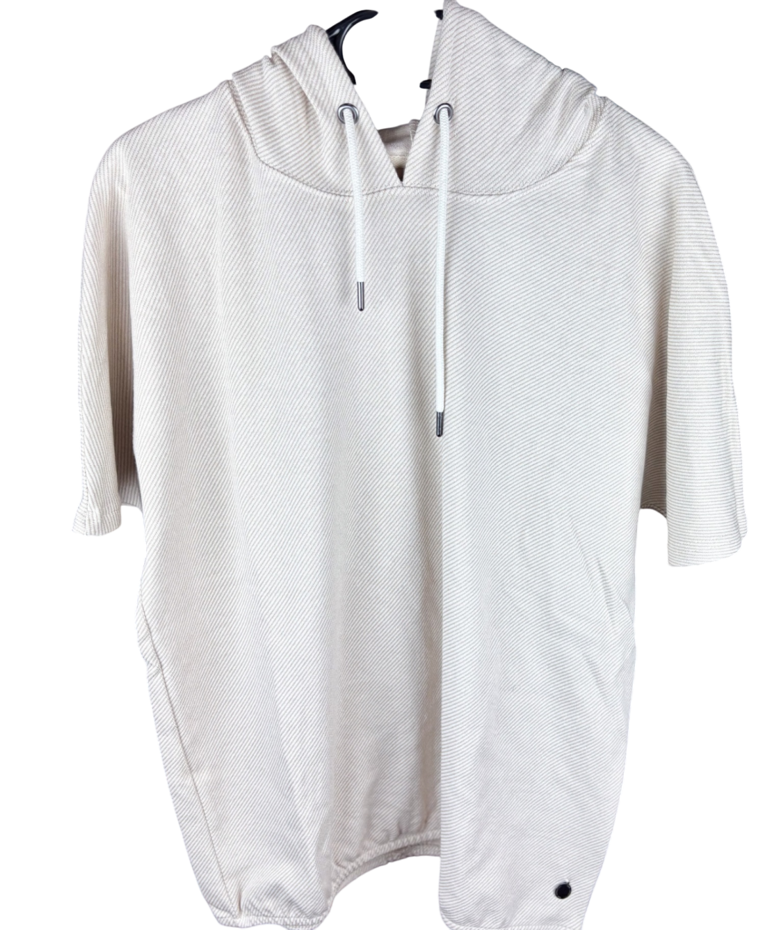 Hoodie Pullover Beige oder Hellgrau