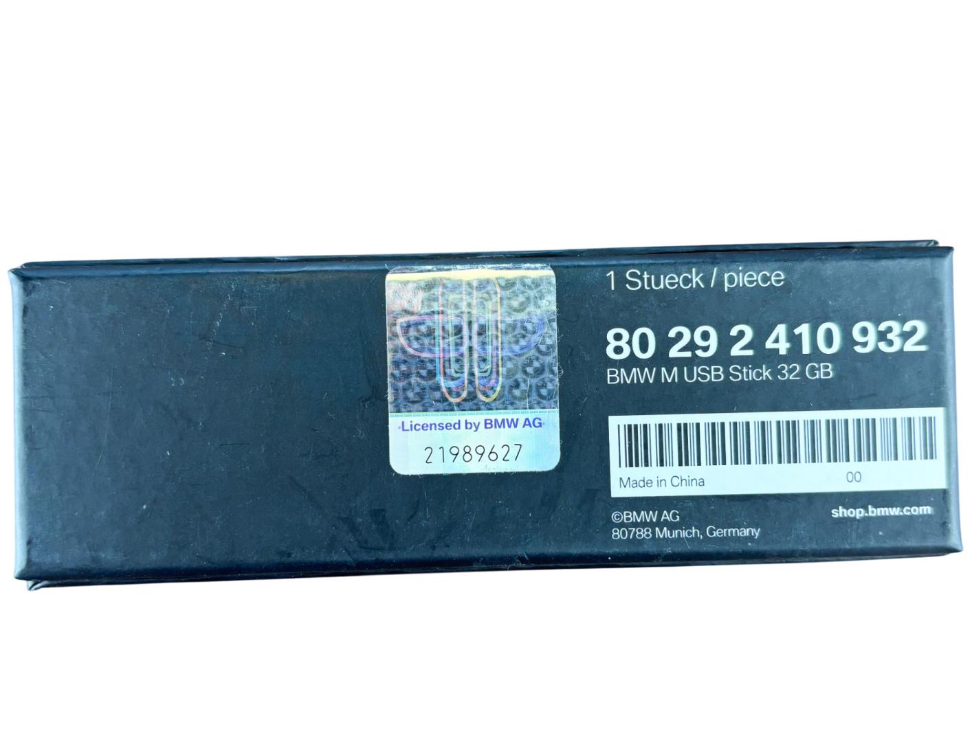 BMW M USB Stick 32 GB schwarz, Sehr gut