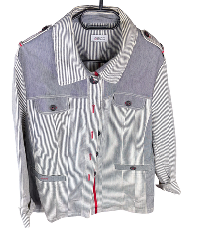 Gelco Jacke Blau, Weiß, Rot - ,