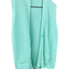 Strickjacke kurz Arm Türkis - ,