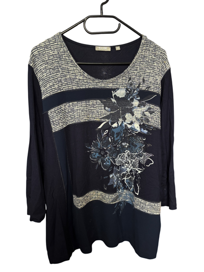 RABE Pullover Dünn Schwarz, Creme, Blau - ,