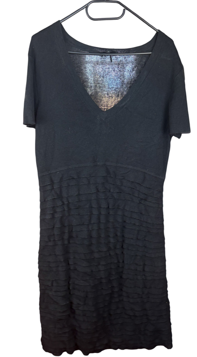 Escada Bekleidung, Kleid Schwarz - L, Gut