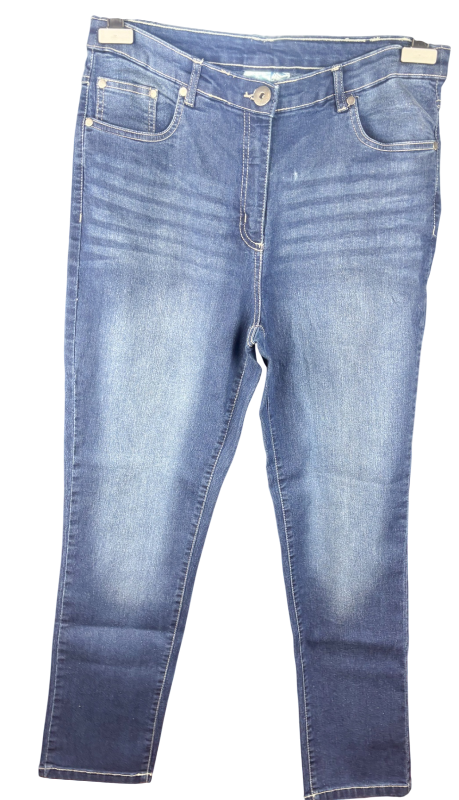 Bekleidung, Jeans Dunkelblau - 44, Gut