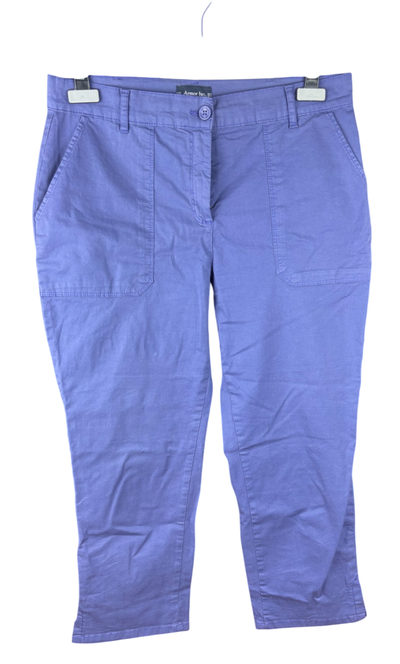 Hose Blau-Lila, knöchellang - 42