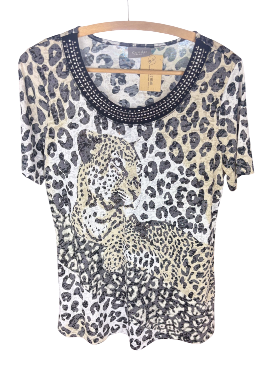 Canda C&A Bekleidung, T-Shirt Leopard - 38,