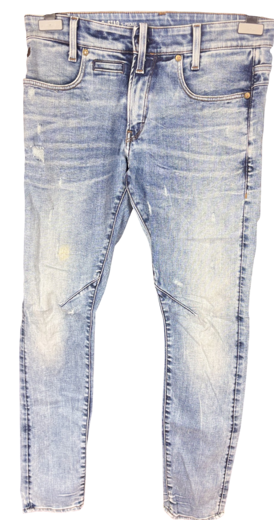 raw Bekleidung, Hose Hellblau - W32 L32, Sehr gut