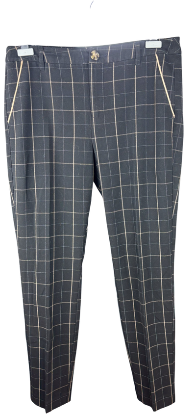 CULTURE* Bekleidung, Hose Schwarz/ Goldgestreift - 42,