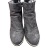 CATWALK Schuhe Blockabsatz Schwarz mit pajeten - 38/,