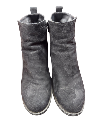 CATWALK Schuhe Blockabsatz Schwarz mit pajeten - 38/,