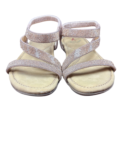 Spice up Schuhe Sandale Gold glitzer - 37,