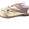 Spice up Schuhe Sandale Gold glitzer - 37,