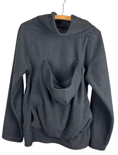 Kängurupullover Schwarz L,