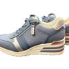Venice Schuhe Sneaker Blau Glitzer - 38, Gut