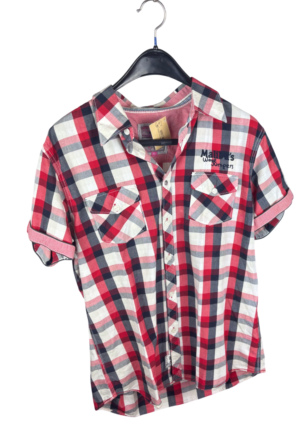 Noize Bekleidung, Hemd Rot/Schwarz - XL, Sehr gut