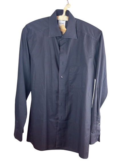 Olymp Bekleidung, Hemd Schwarz - 38,
