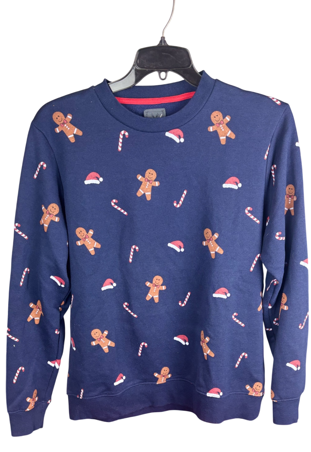 Pullover Weihnachten Dunkelblau L