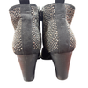 CATWALK Schuhe Blockabsatz Schwarz mit pajeten - 38/,
