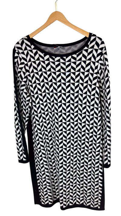 Street One Bekleidung, Kleid Schwarz/Weiß - 44,