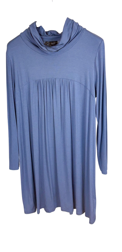 bpc Bekleidung, Rollkragen Kleid Blau - 44/46, Sehr gut