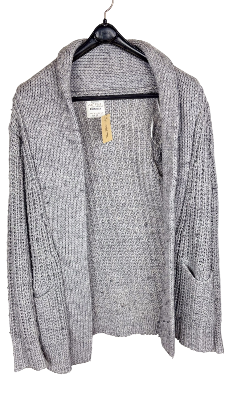 Clockhouse Bekleidung, Strickjacke Grau - 2XL, Gut