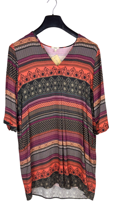 Deerberg Bekleidung, Blusenkleid Bunt - 48, Sehr gut