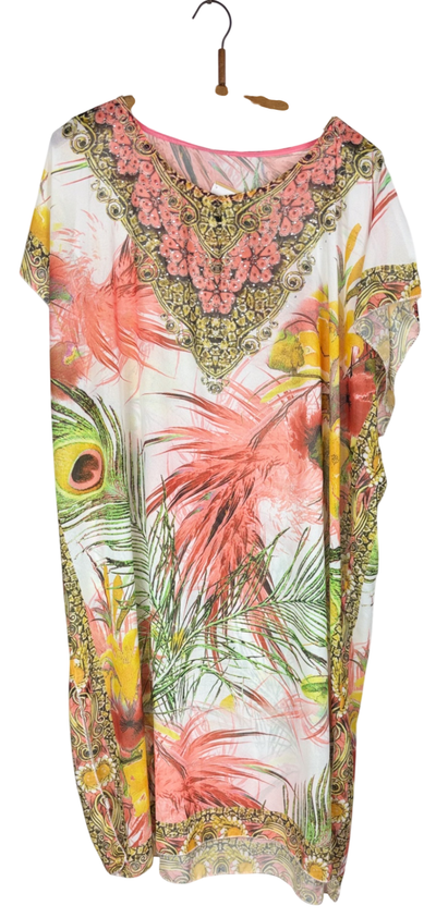 Bekleidung, Kleid Bunt - , Gut