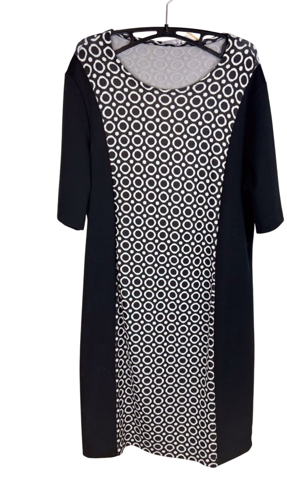 seidel Bekleidung, Kleid Schwarz/Weiß - 44,