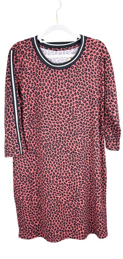 Bekleidung Kleid Dunklerot Schwarz - M/L,