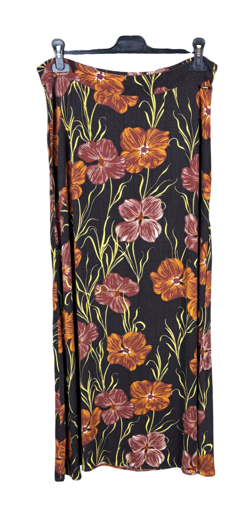 Rock Braun mit Blumen - 40