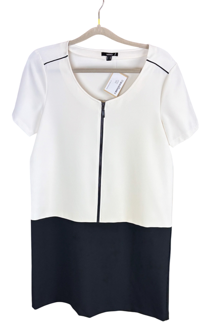 Kleid Schwarz/Weiß 40,