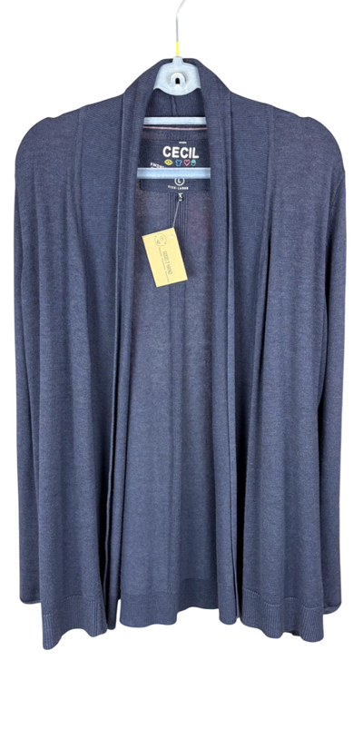Strickjacke Dunkelblau L,
