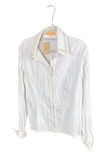 BIBA Bekleidung, Bluse Weiß - 40,