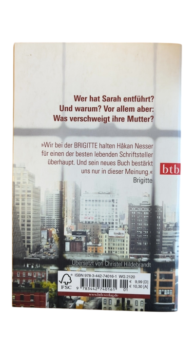 btb, Håkan Nesser - Die Perspektive des Gärtners, Gut