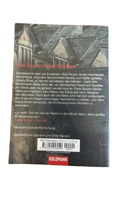 Goldmann, Ian Rankin - Das Souvenir des Mörders, Aktzeptabel