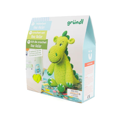 Gründl Häkelset, Häkeltier Dino Dieter, Neu