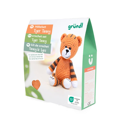 Gründl Häkelset, Häkeltier Tiger Timmy, Neu