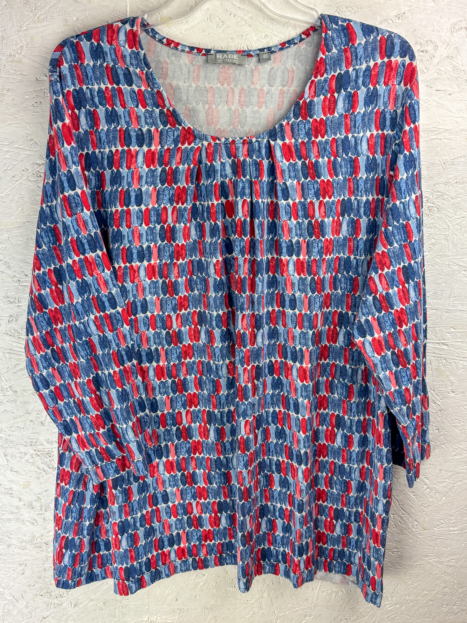 Pullover Rot/Blau